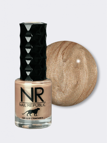 NR Stamping varnish №02 Bronze (10 ml)