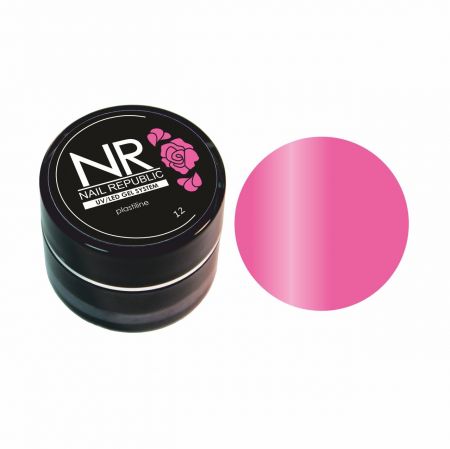 NR PLASTILINE 12 FOR MODELING ON NAIlS, PALE PURPLE (5 Gram)