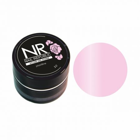 NR PLASTILINE 10 FOR NAIl SCLUPTING, LIGHT PINK (5 Gram)