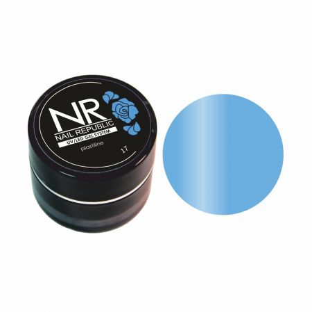 NR PLASTILINE 17 FOR MODELING ON NAIlS, CORNFLOWER BLUE (5 Gram)