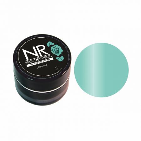 NR PLASTILINE 15 FOR NAIl SCLUPTING, AQUAMARINE (5 Gram)