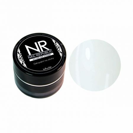 Gel paint no sticky_white